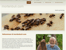 Tablet Screenshot of mortenbull.com